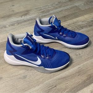 Nike Zoom Evidence Men’s Basketball Shoes 852464-401 WHITE/BLUE Size 8
